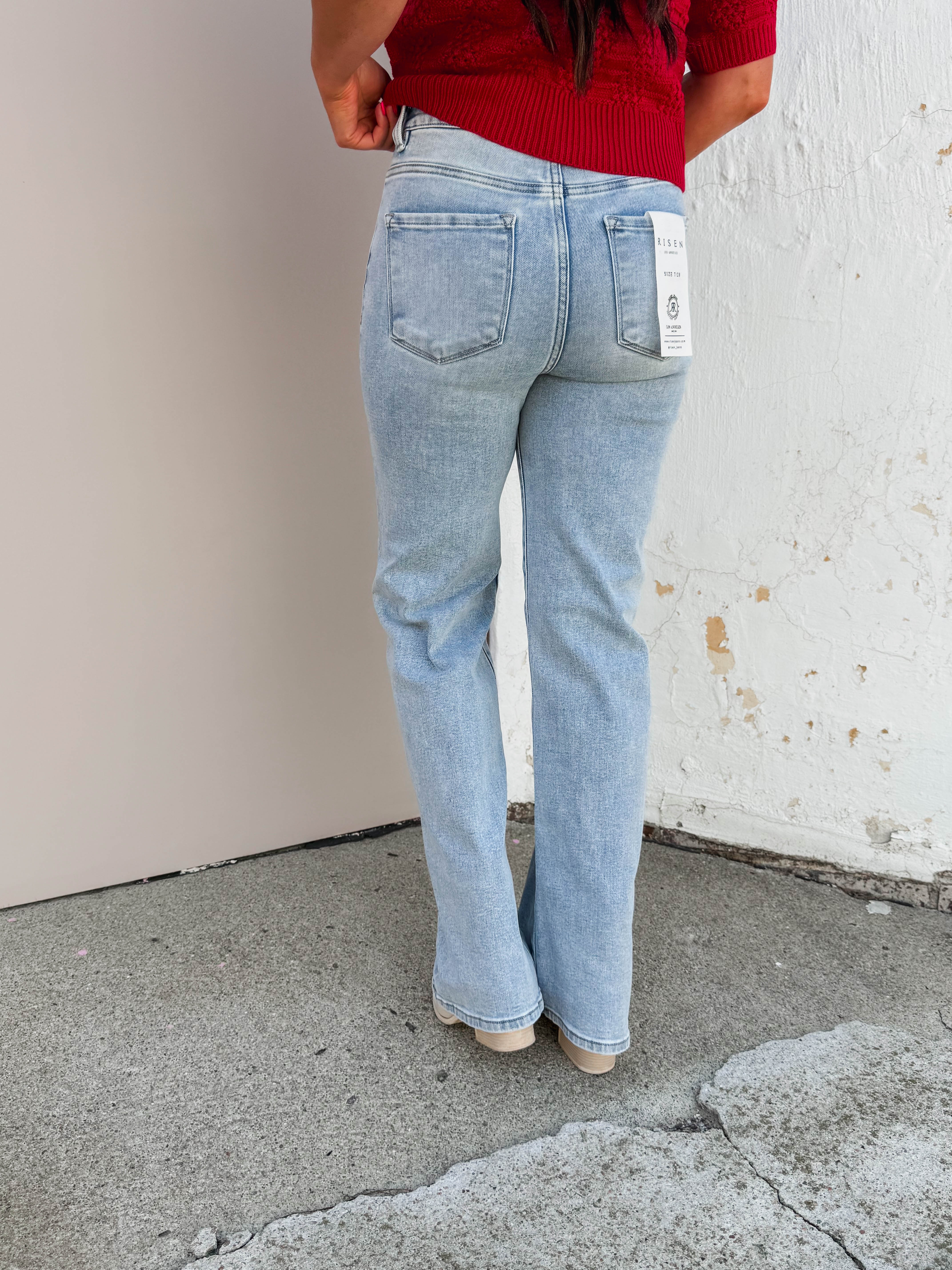 Avery High Rise 90's Wide Leg Denim - Image 12