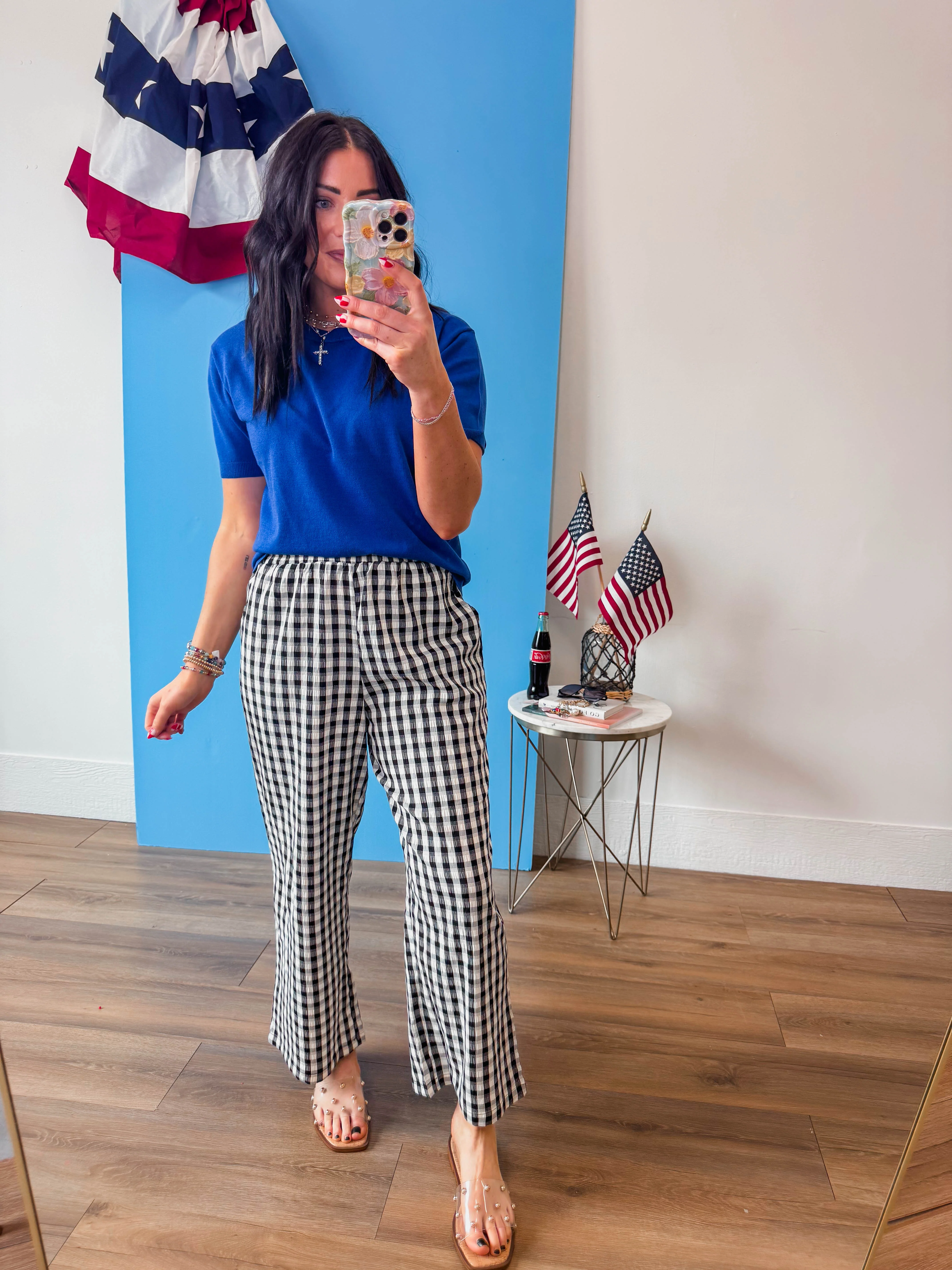 Carrie Knit Top-Royal Blue - Image 16