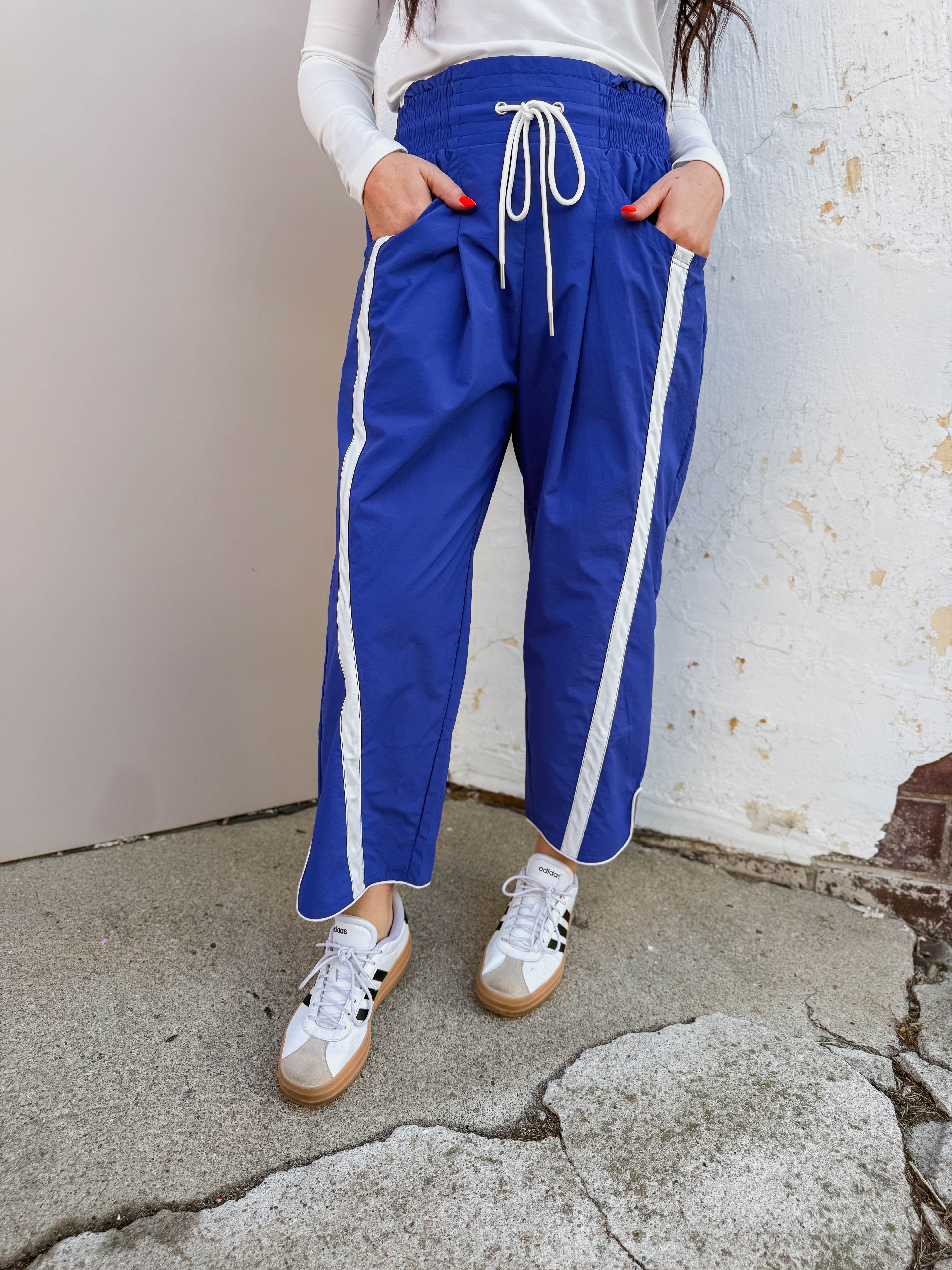 Cool Girl Barrel Pants-Blue - Image 3