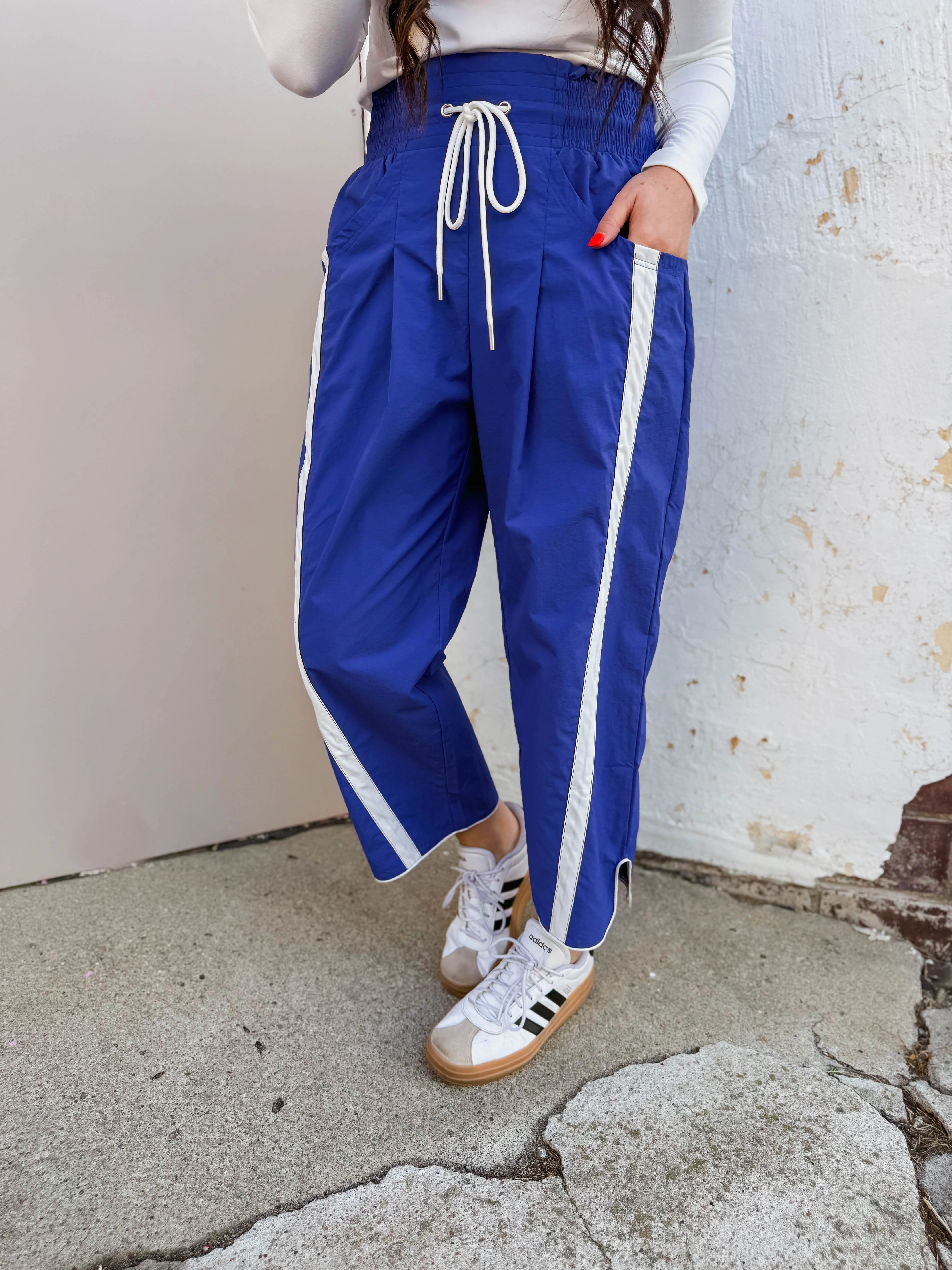 Cool Girl Barrel Pants-Blue - Image 5