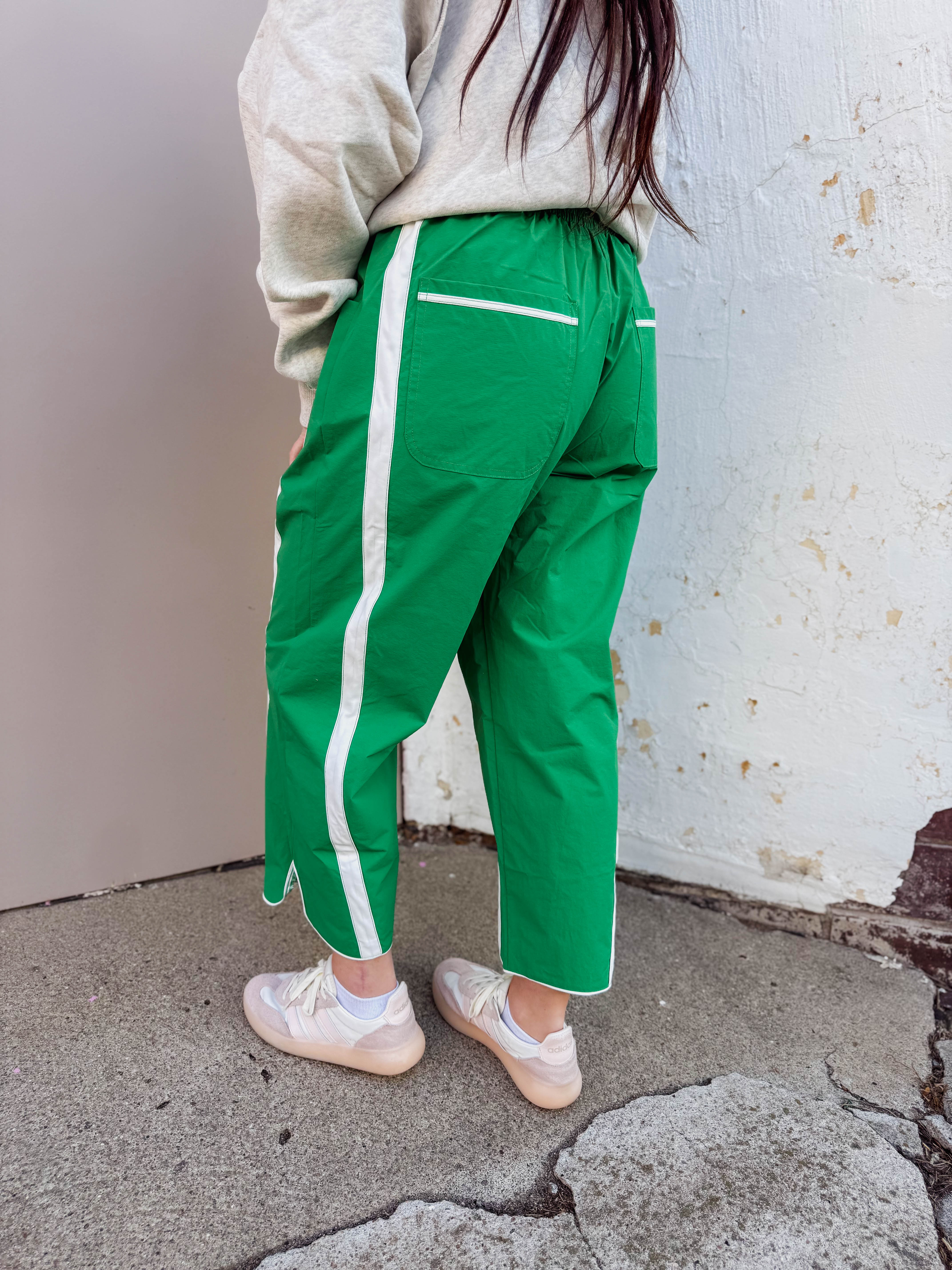 Cool Girl Barrel Pants-Green - Image 4