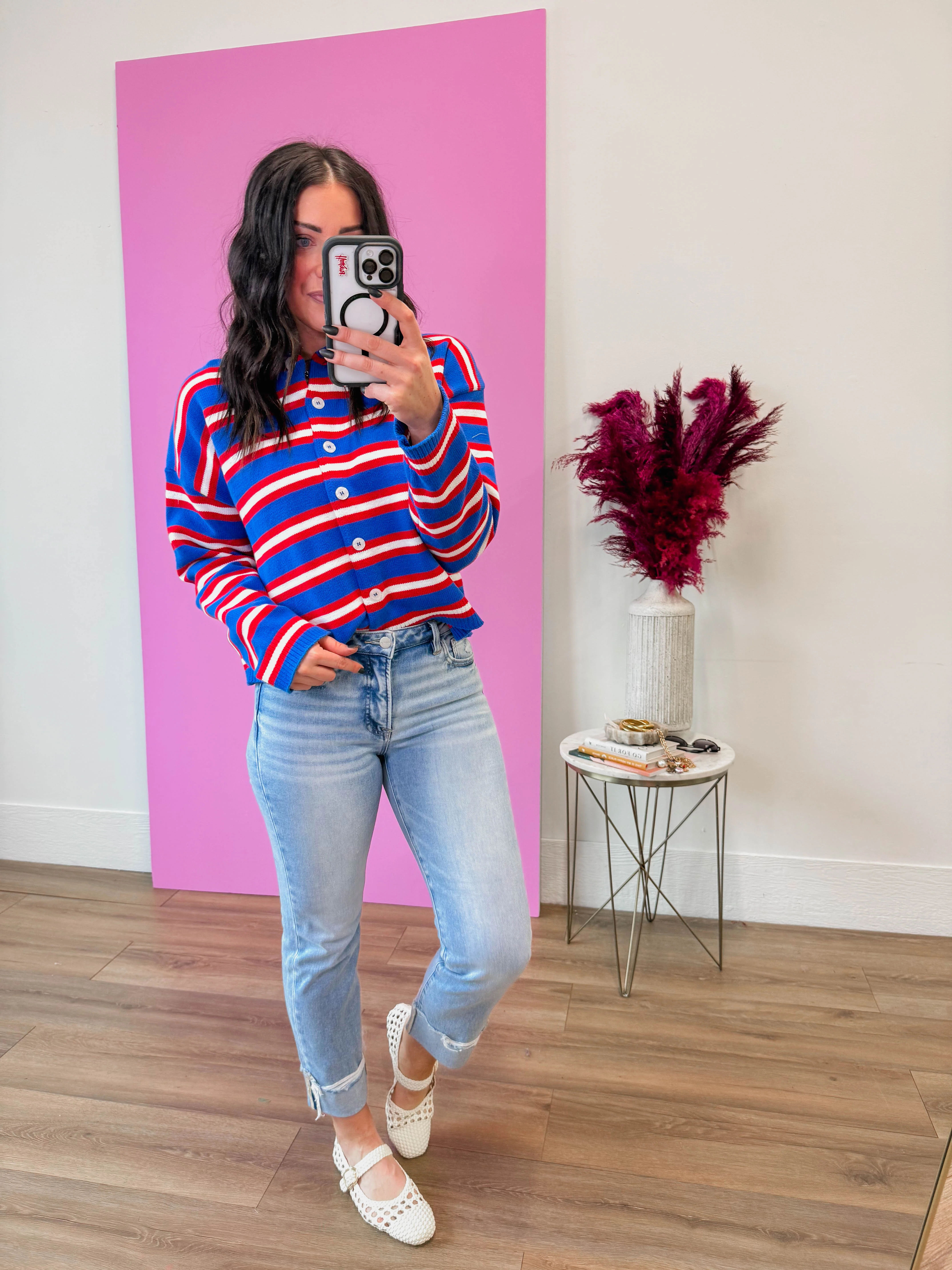 Everyday Edge Striped Cardigan - Image 12