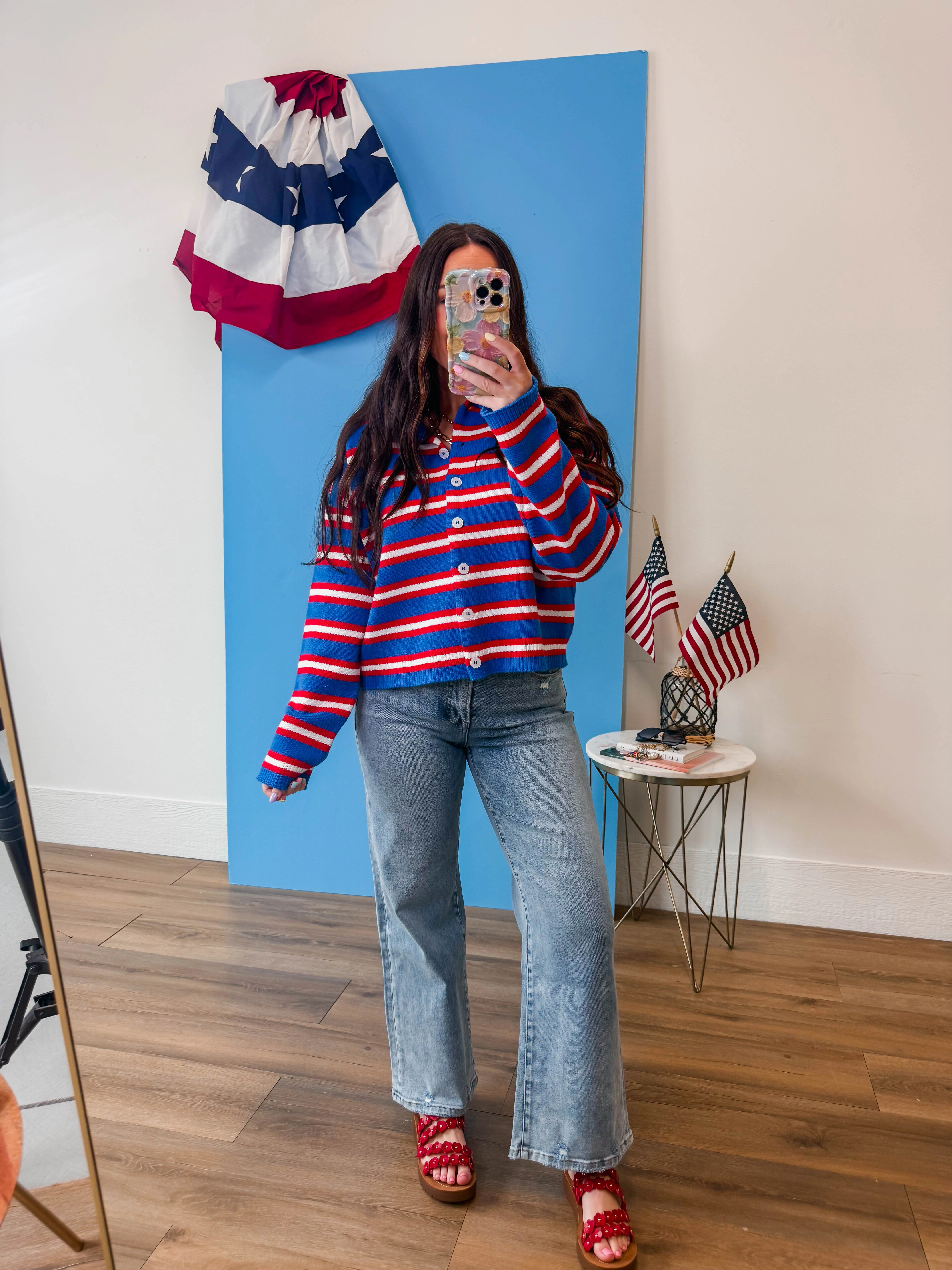 Everyday Edge Striped Cardigan - Image 9