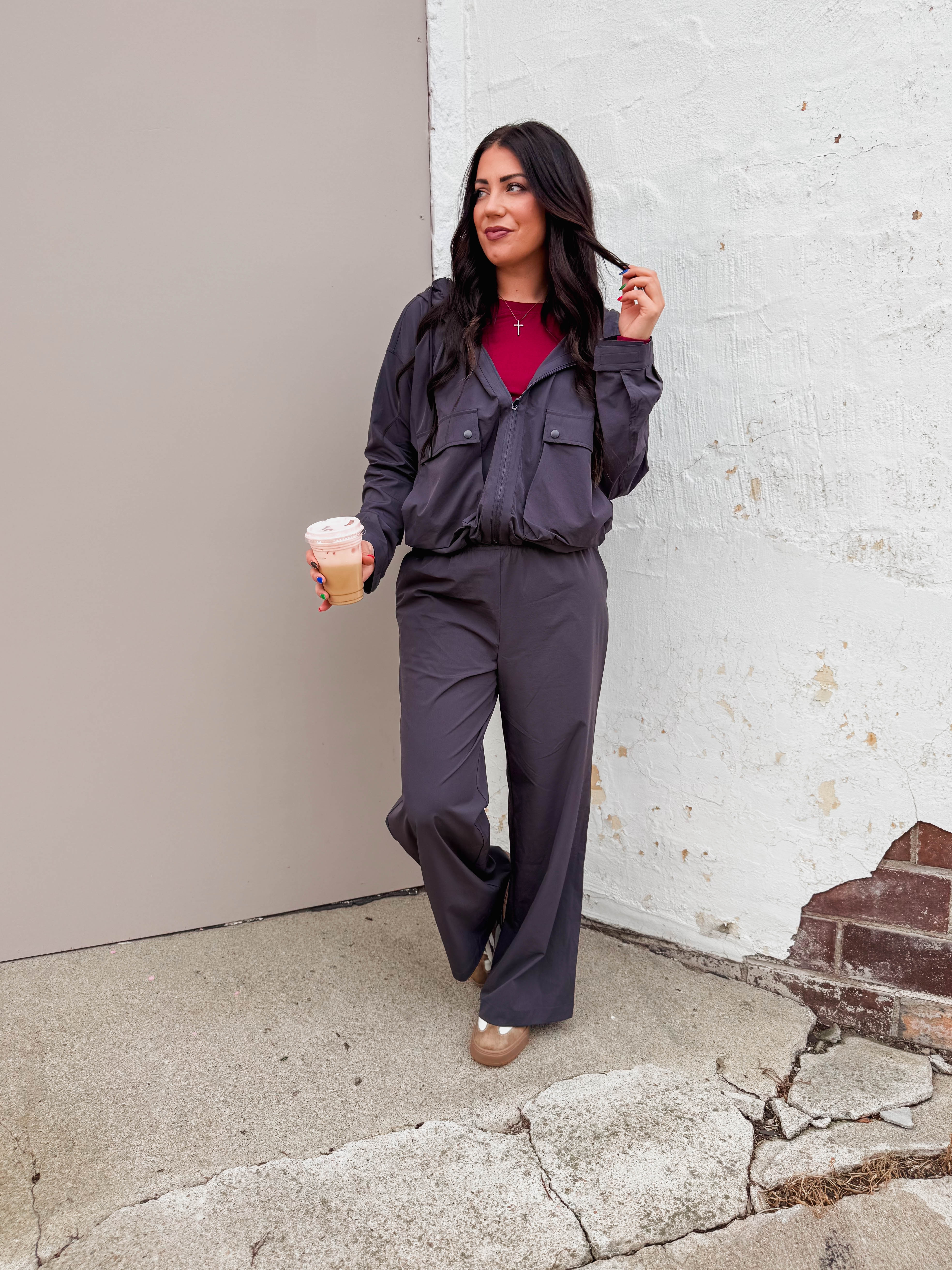 Everyday Essential Long Sleeve-Cabernet - Image 17