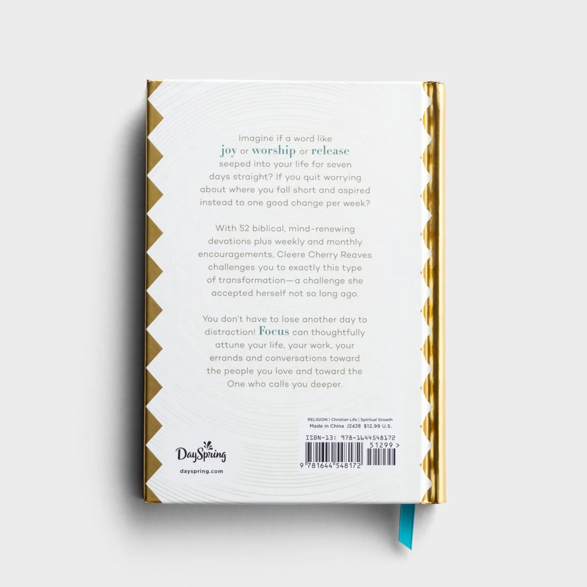 Focus-One Word a Week Book by Cleere Cherry Reaves - Image 4