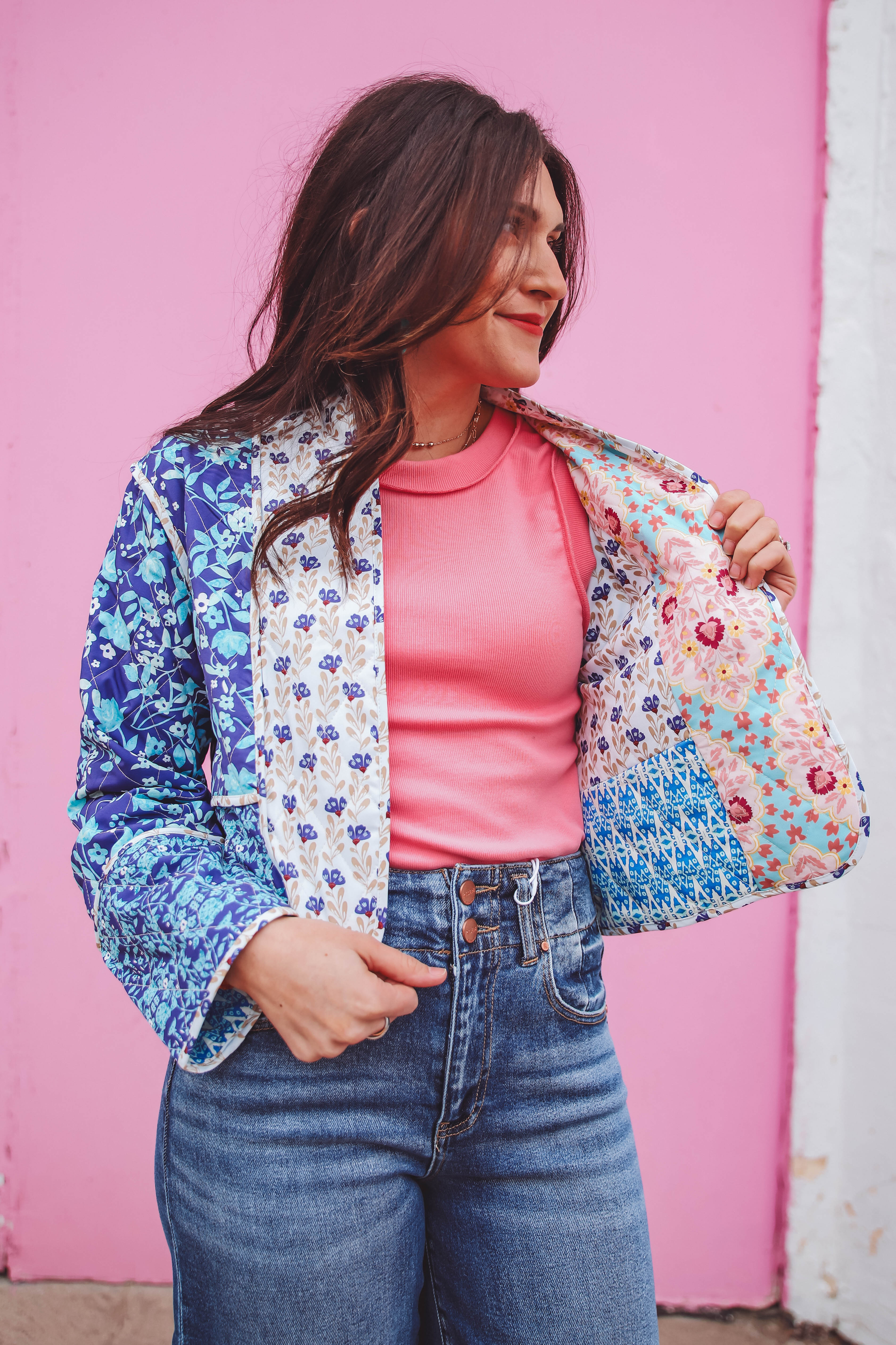 Jo Quilted Reversible Jacket - Image 15