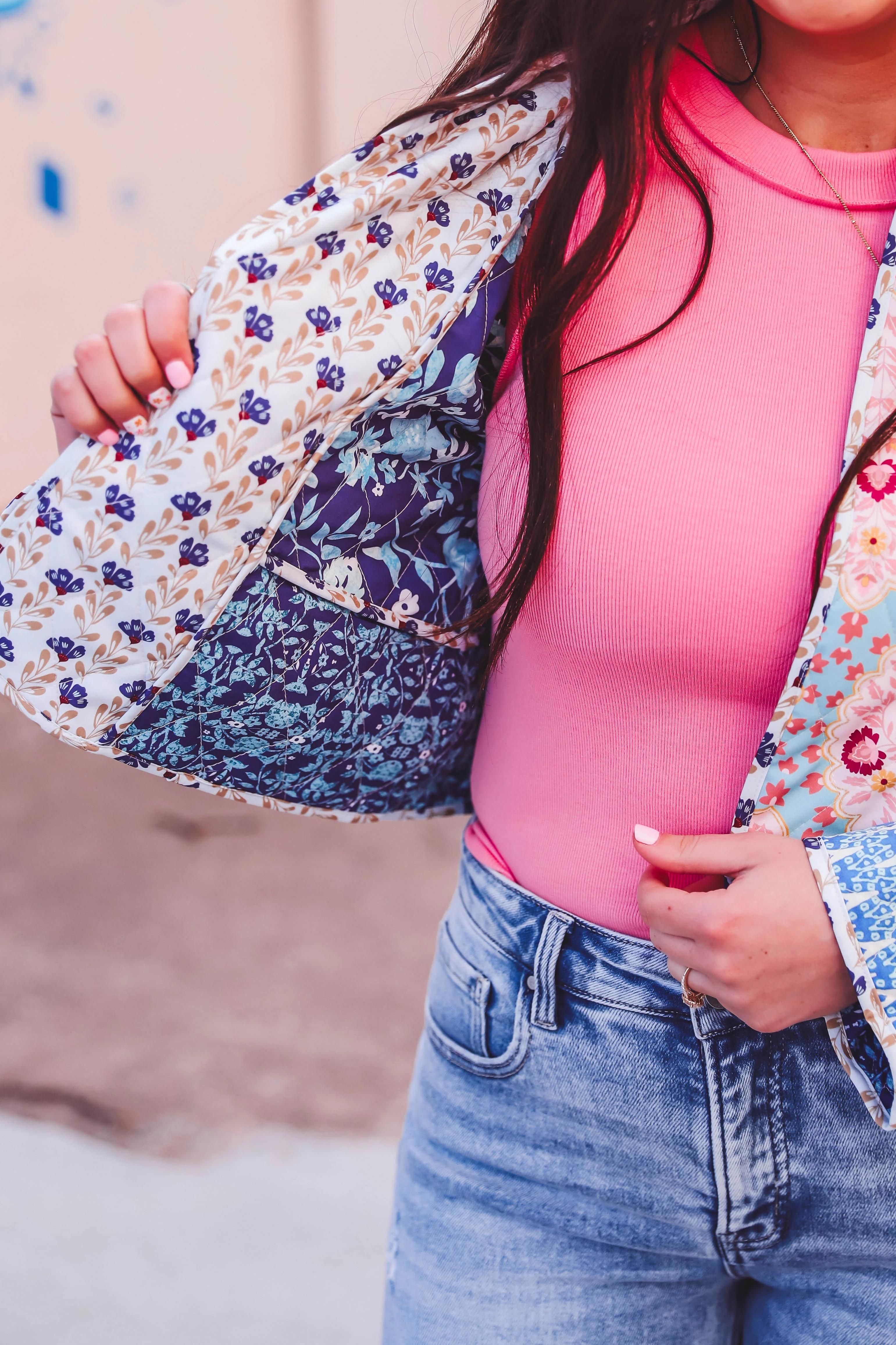 Jo Quilted Reversible Jacket - Image 3