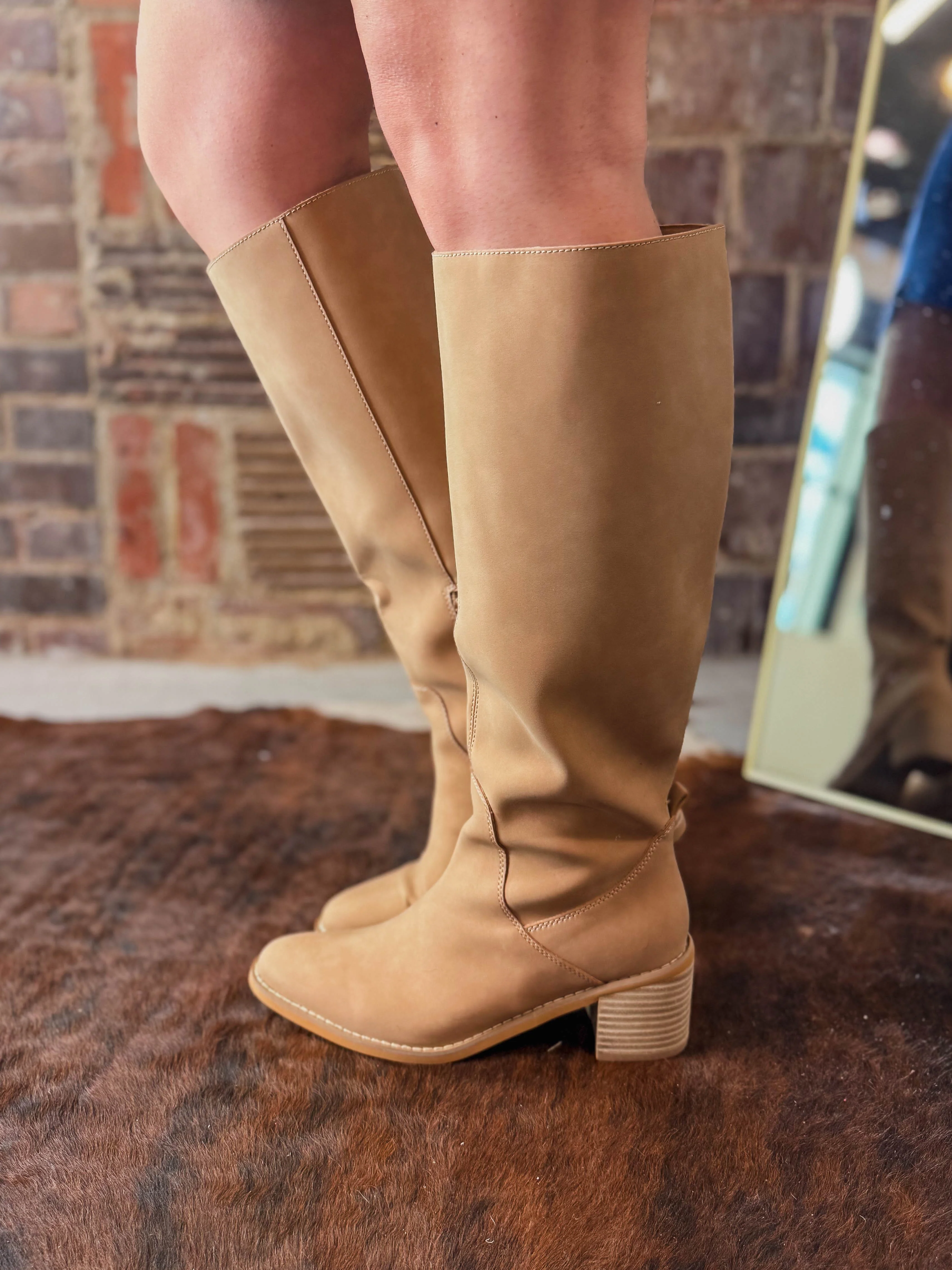 Juno Tall Suede Boot - Image 5