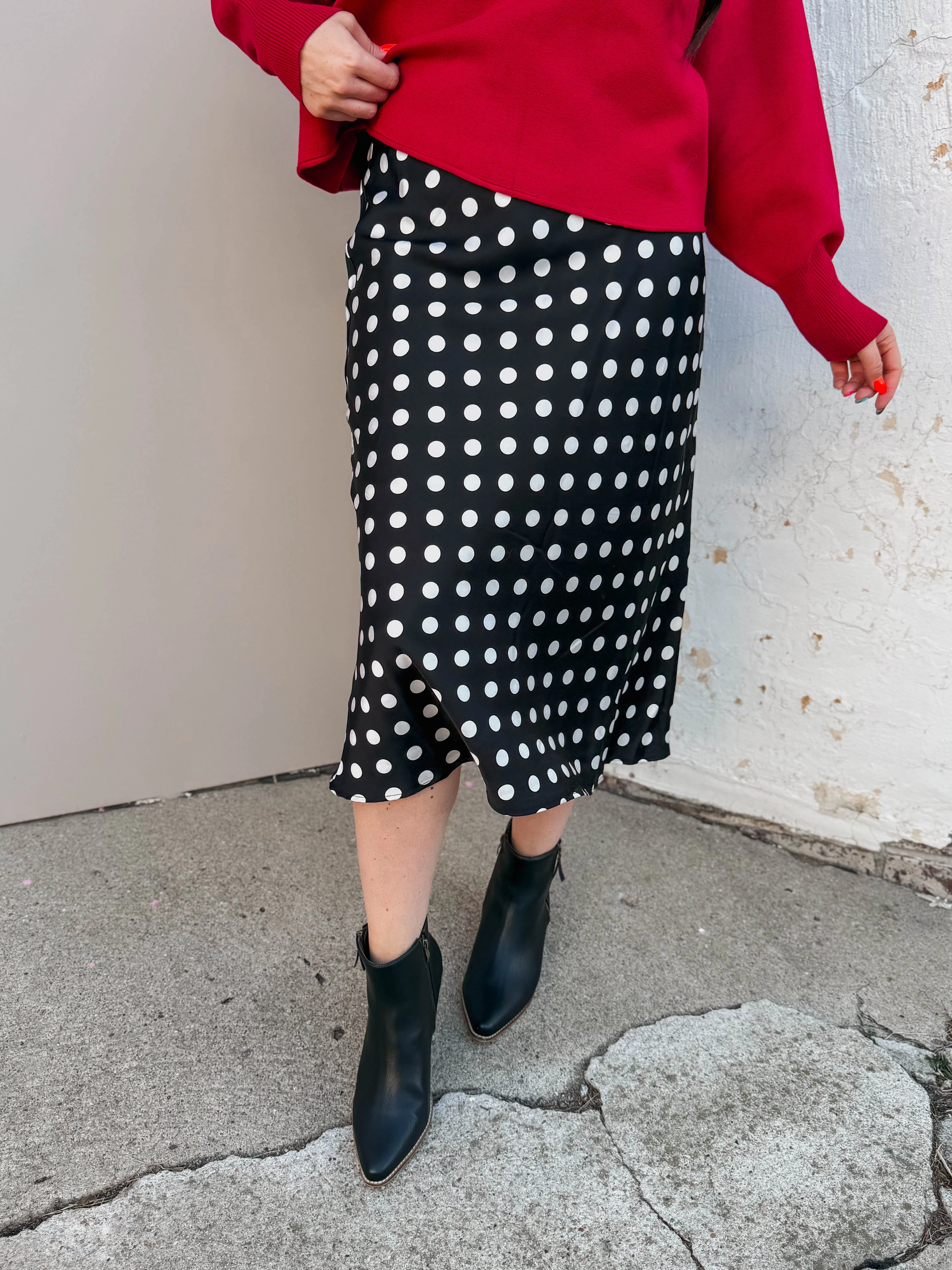 Lola Polka Dot Skirt - Image 3
