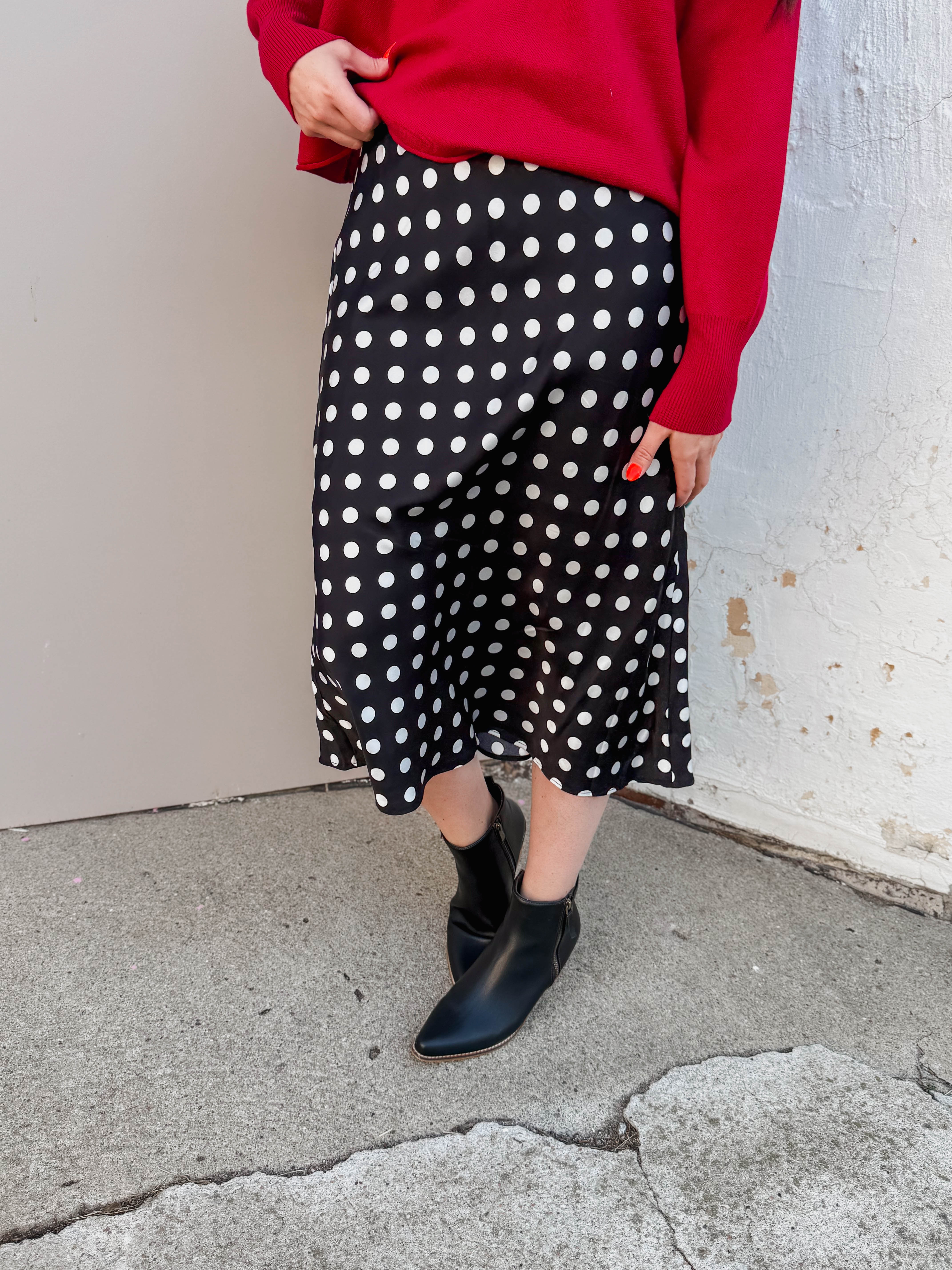 Lola Polka Dot Skirt - Image 4