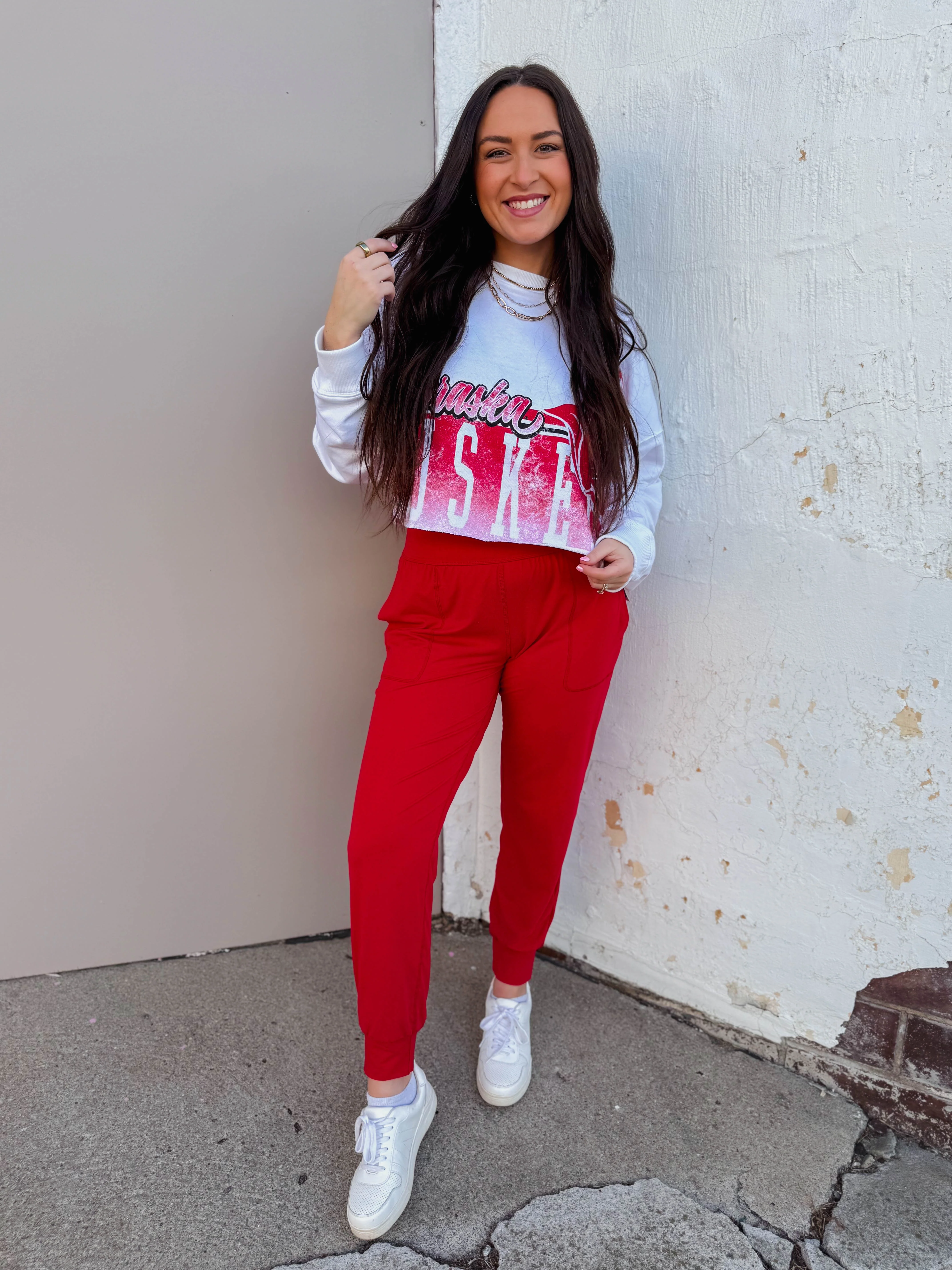 Nebraska Conway Cropped Pullover - Image 9