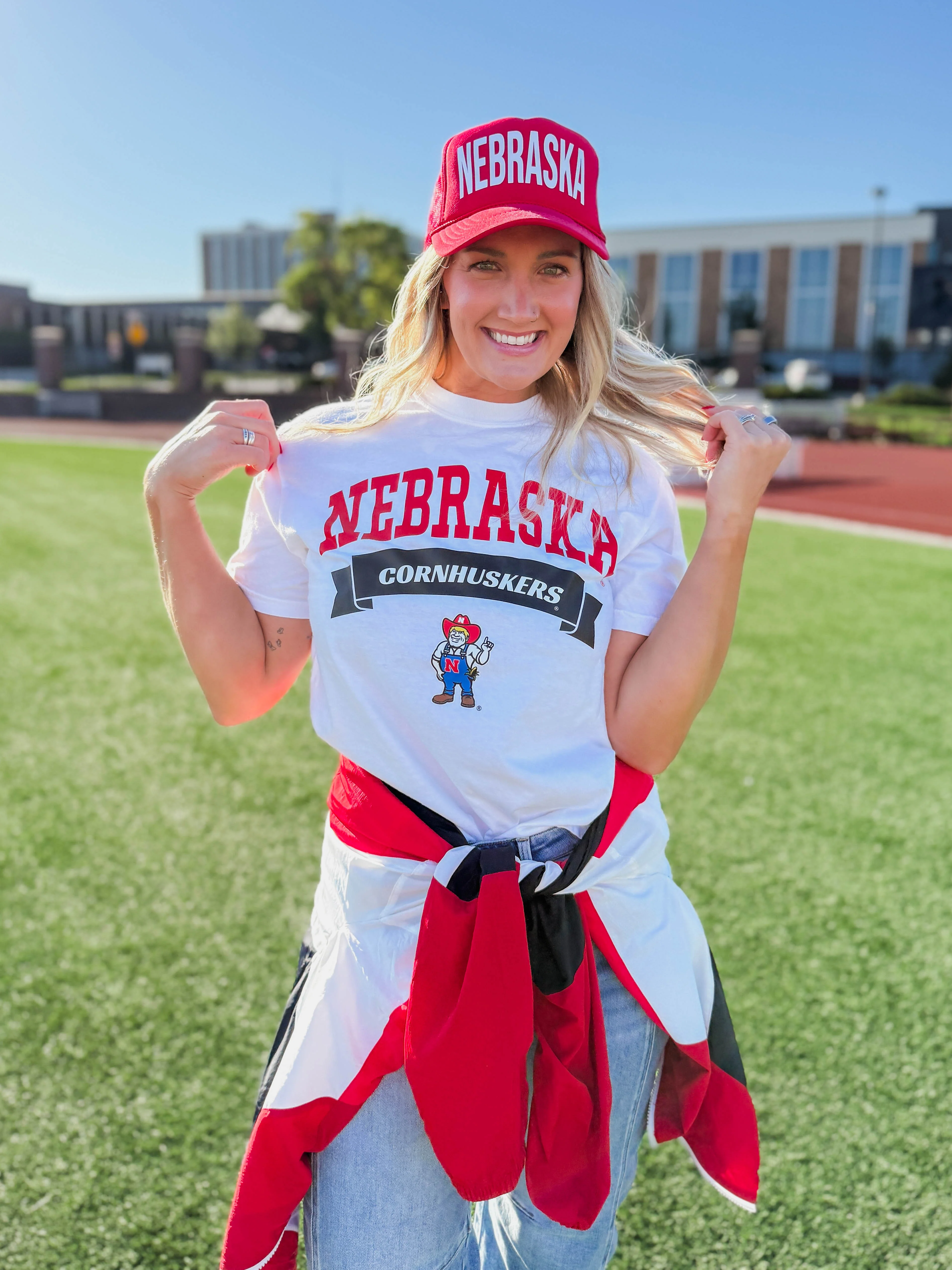 Nebraska Cornhuskers Banner Herbie Tee - Image 4