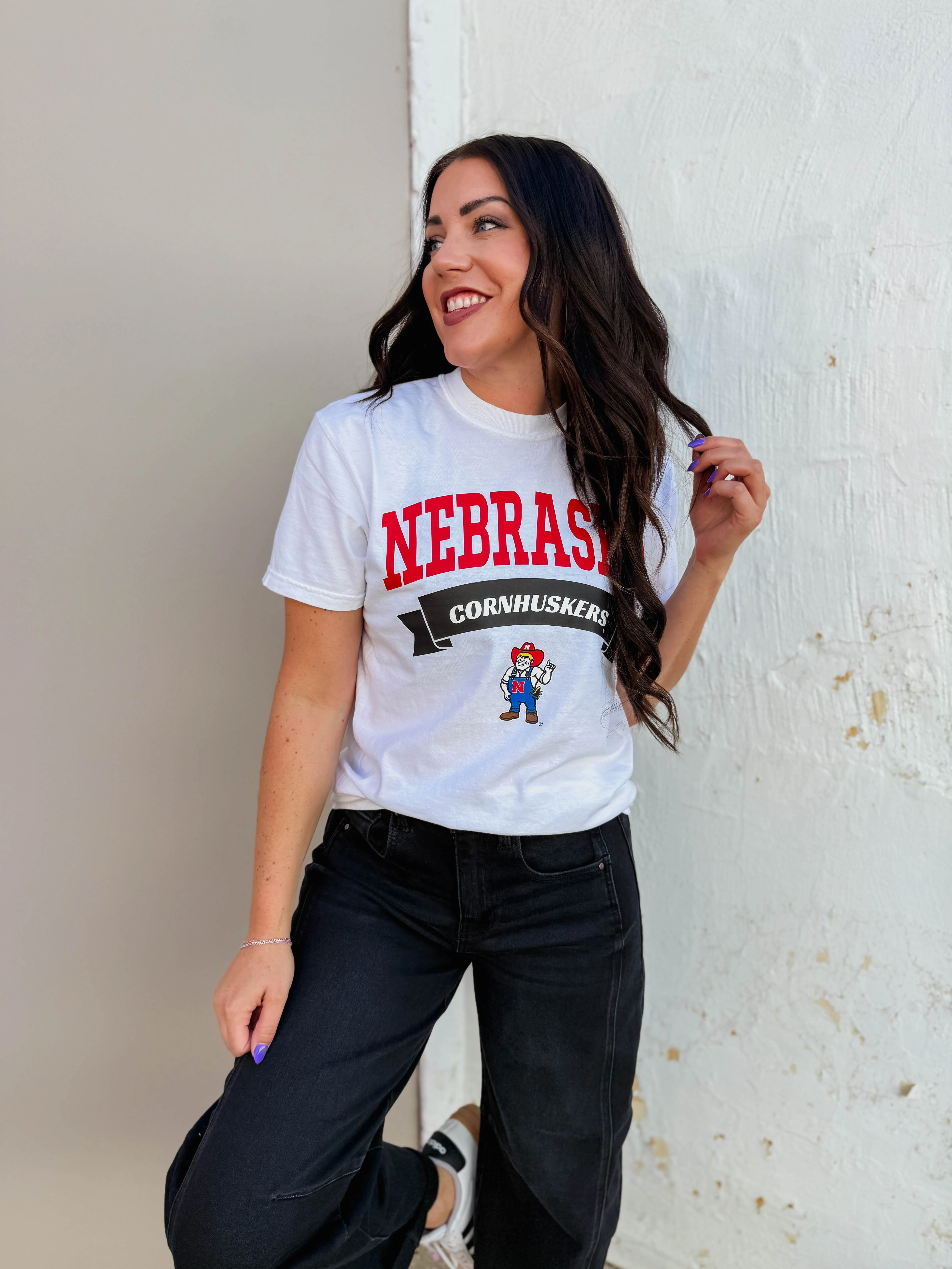 Nebraska Cornhuskers Banner Herbie Tee - Image 8