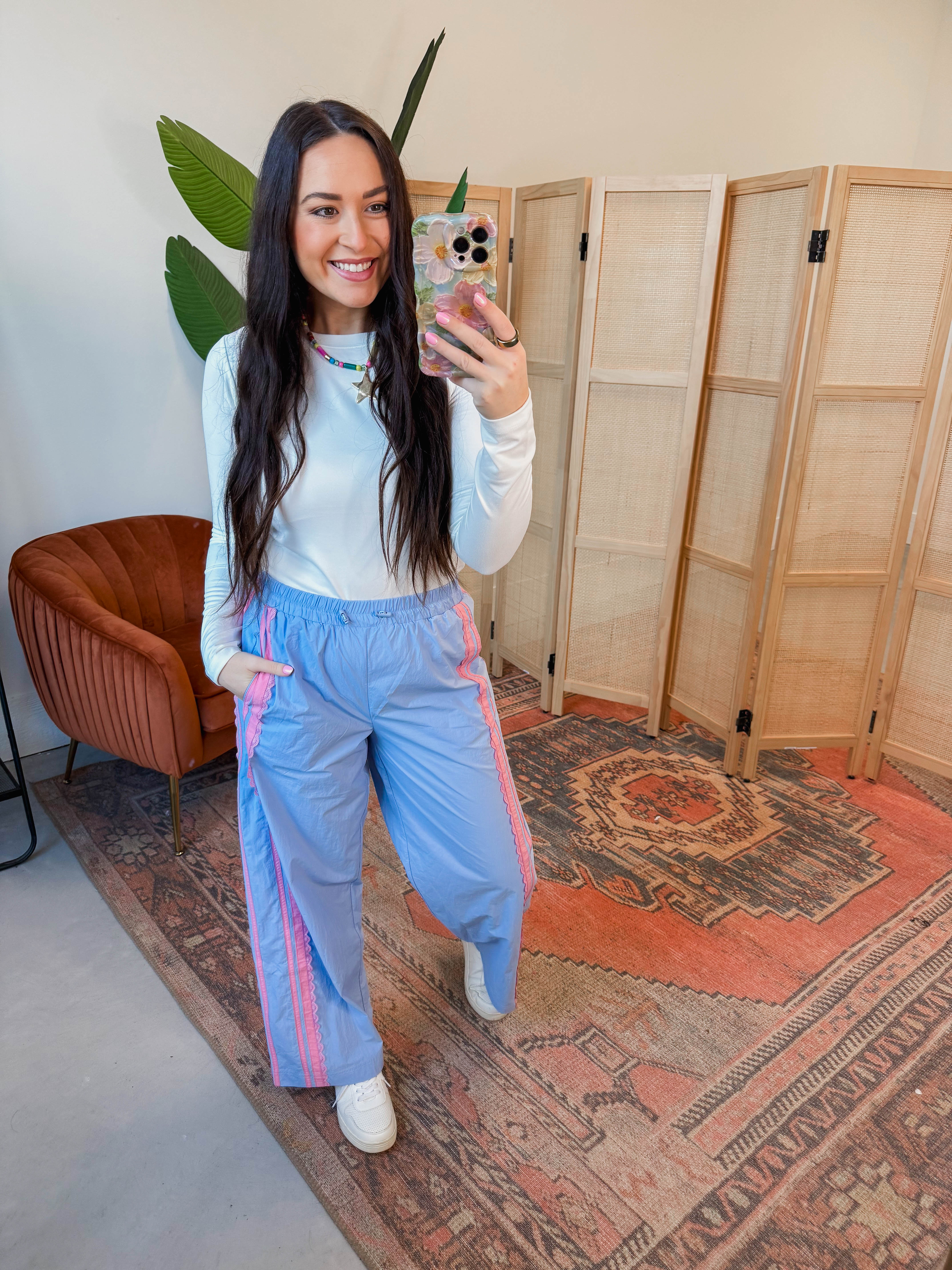 On A Roll Pants-Sky Blue - Image 4