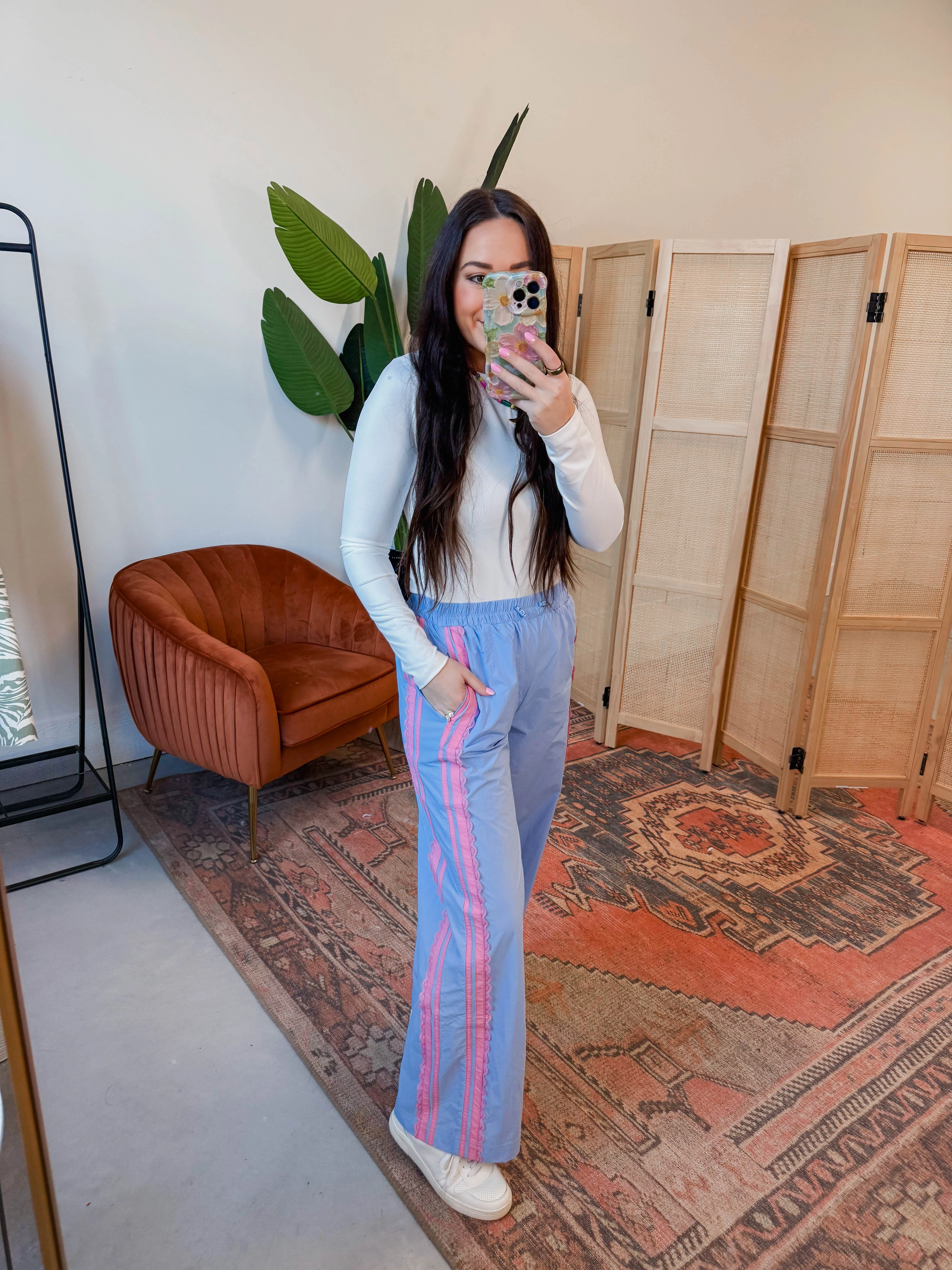 On A Roll Pants-Sky Blue - Image 9