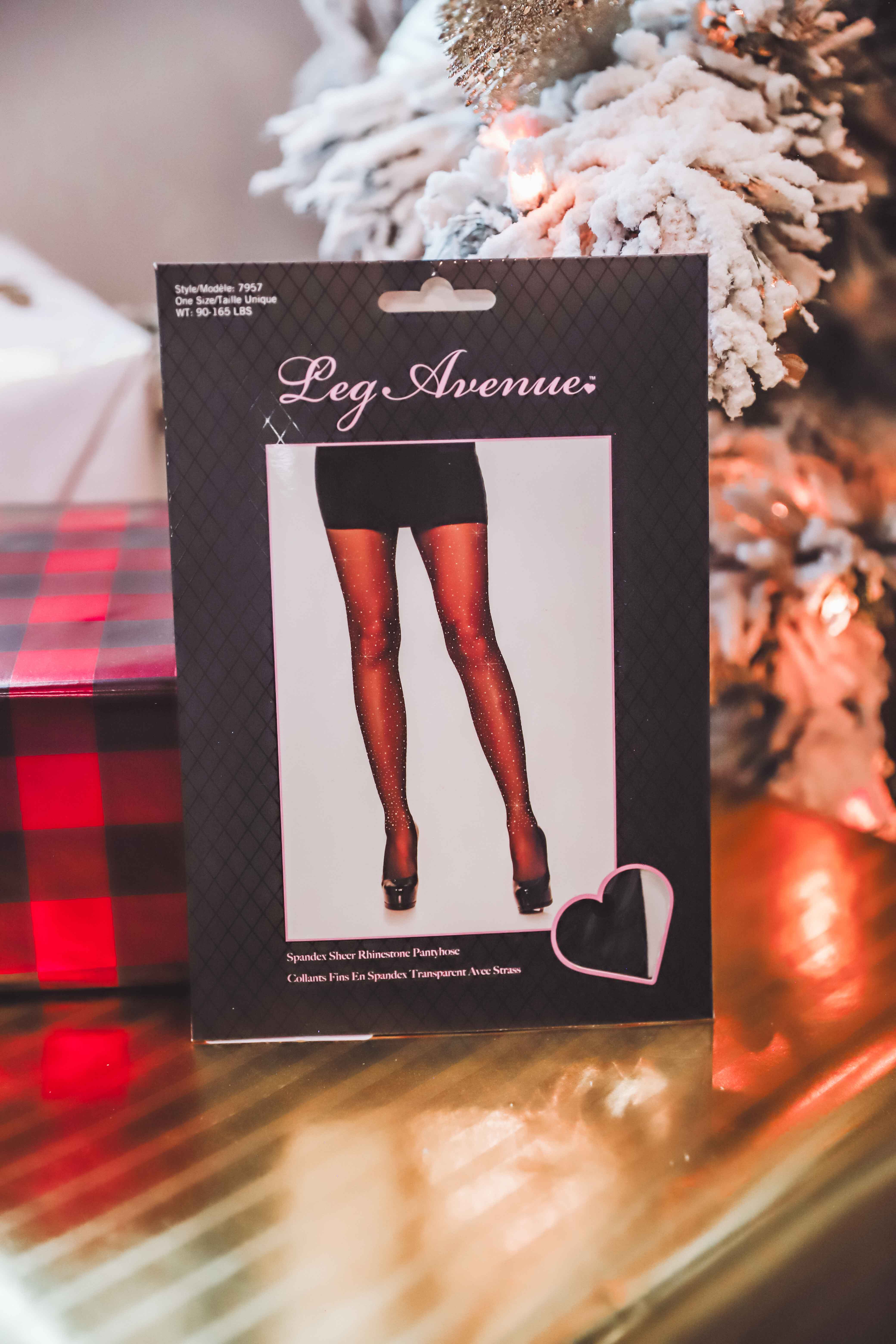 Petra Sheer Rhinestone Tights - Image 4