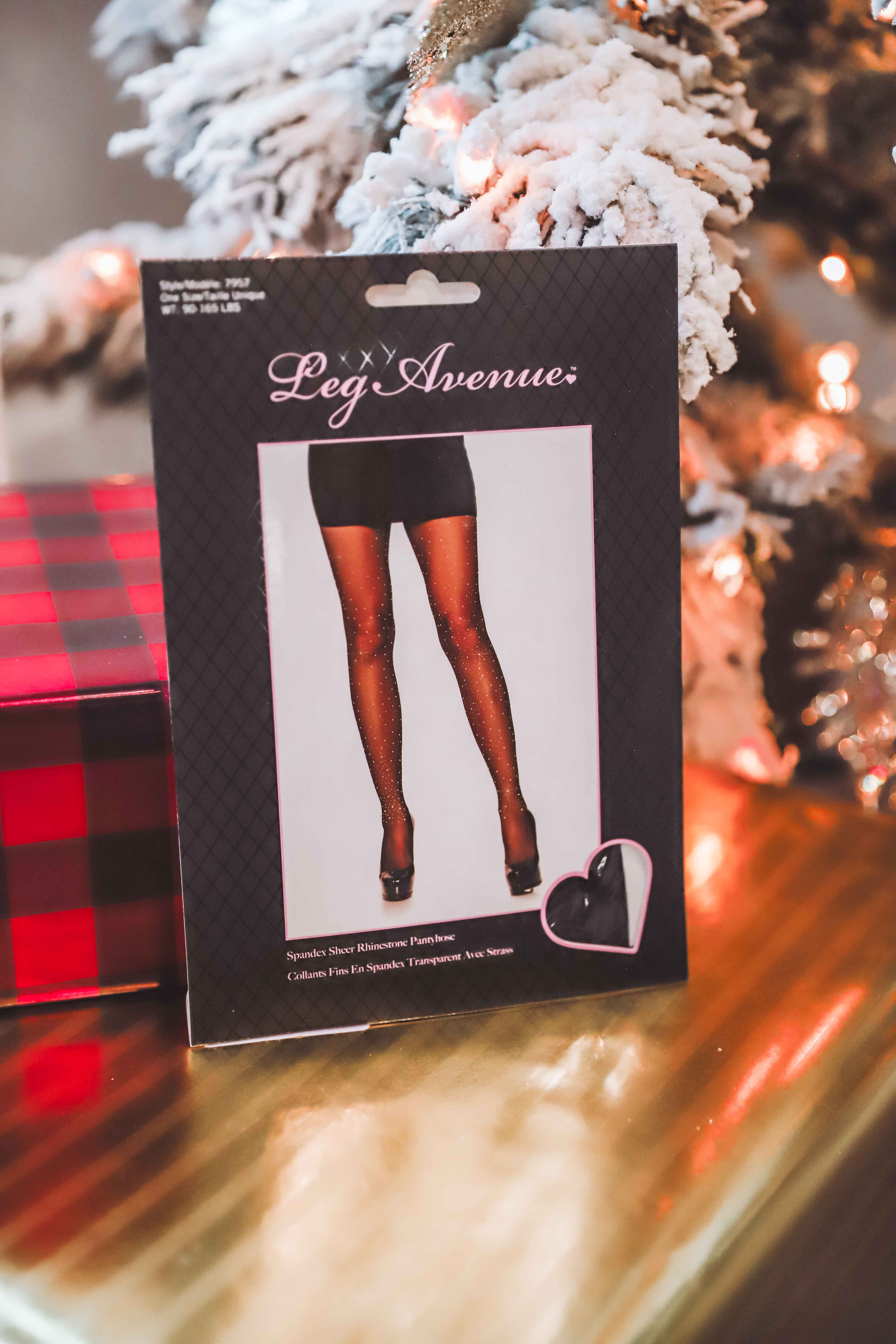 Petra Sheer Rhinestone Tights - Image 5