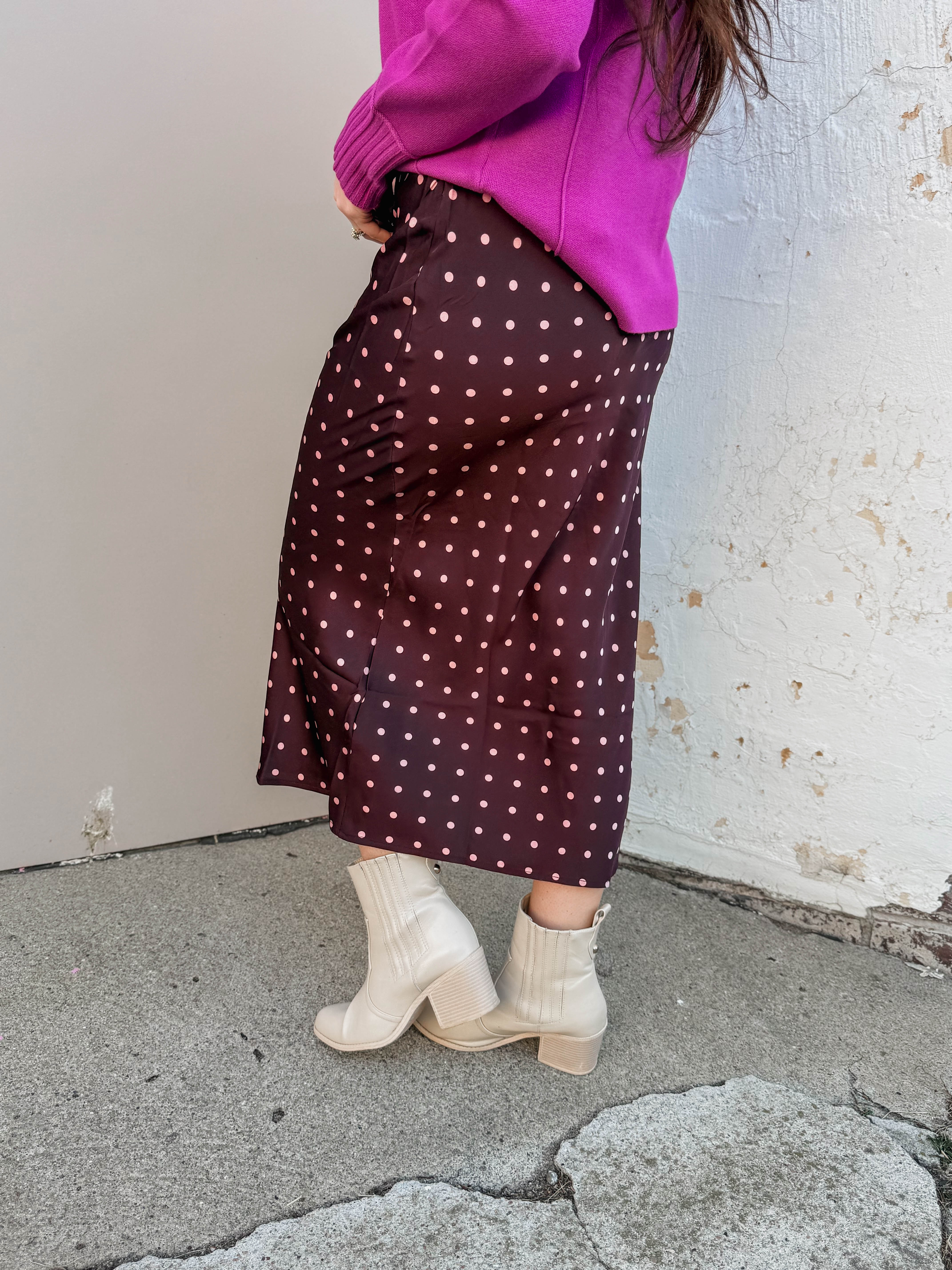 Spot On Midi Skirt - Image 3