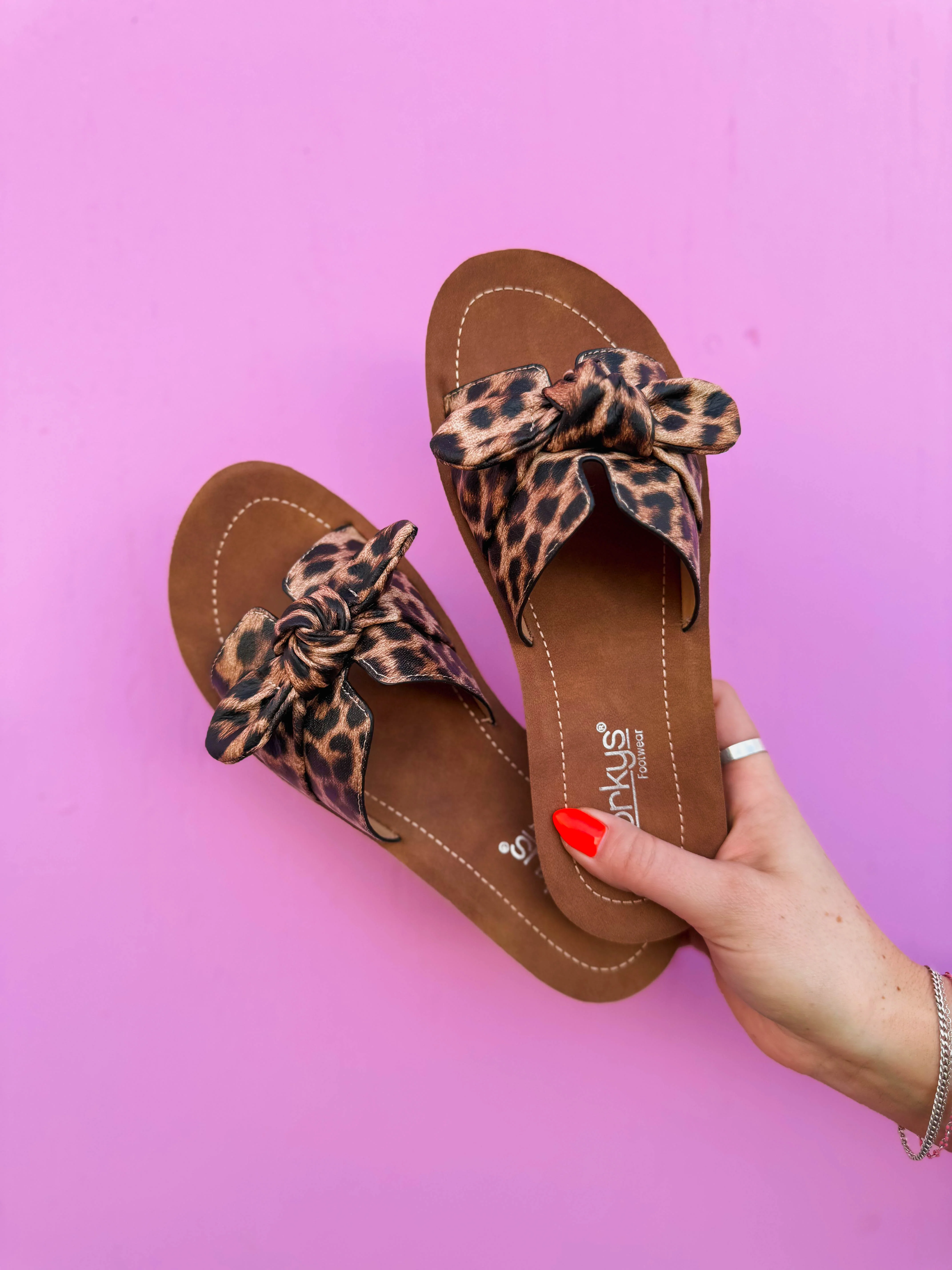 Corky's Too Cute Sandal-Leopard - Image 3