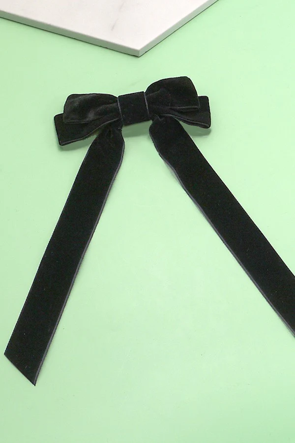 Velvet Ribbon Bow-6 Colors - Image 12
