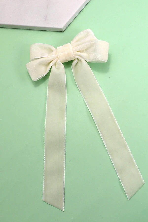 Velvet Ribbon Bow-6 Colors - Image 15