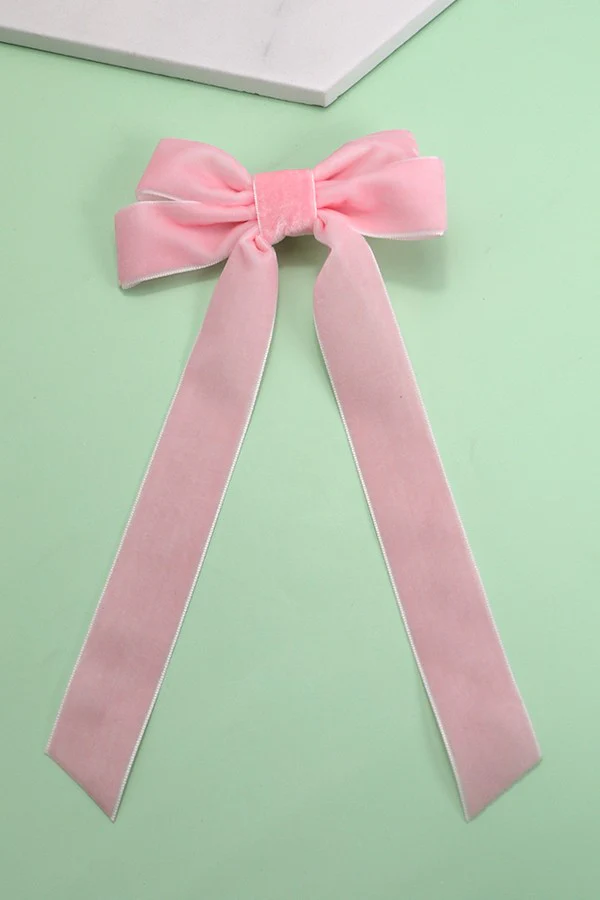 Velvet Ribbon Bow-6 Colors - Image 17