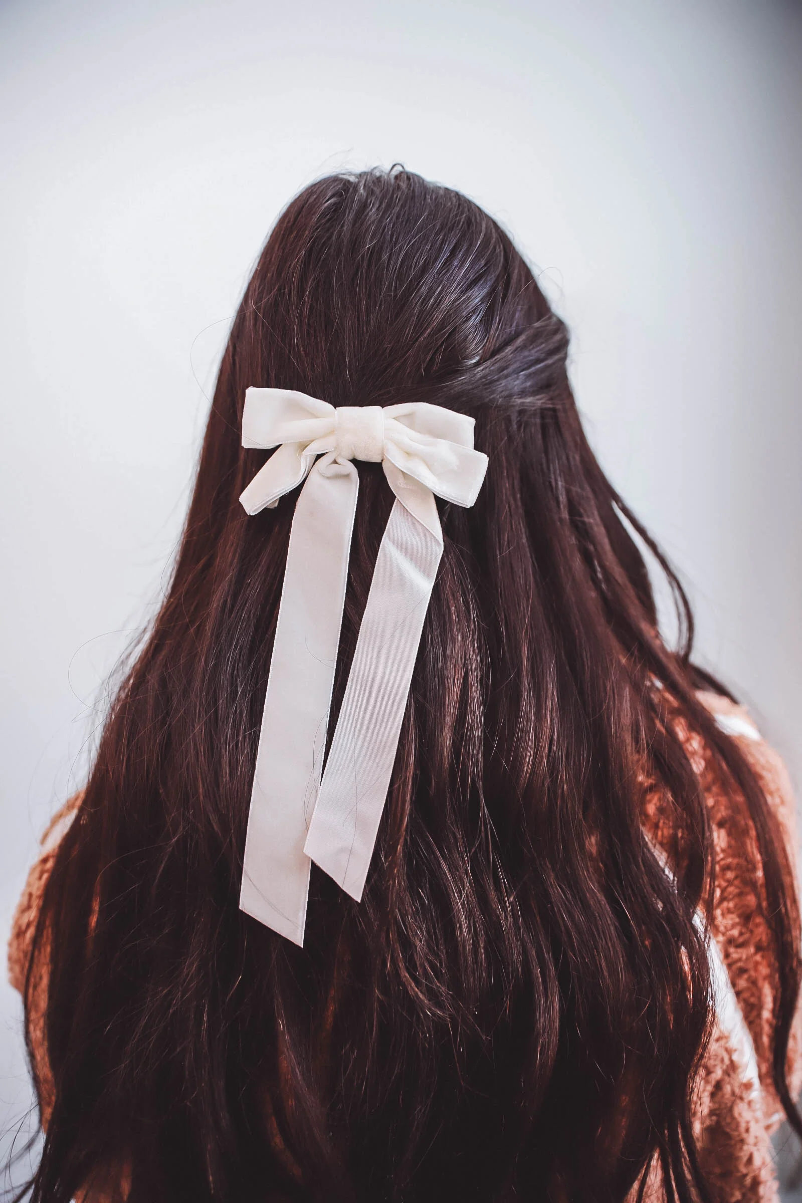 Velvet Ribbon Bow-6 Colors - Image 4