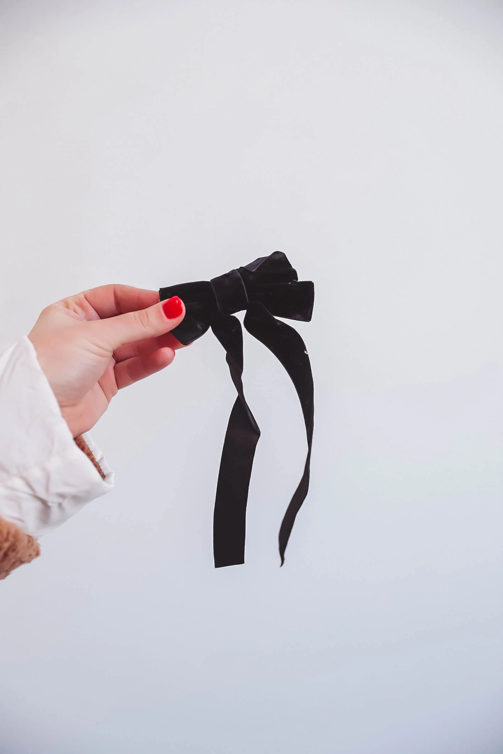 Velvet Ribbon Bow-6 Colors - Image 6