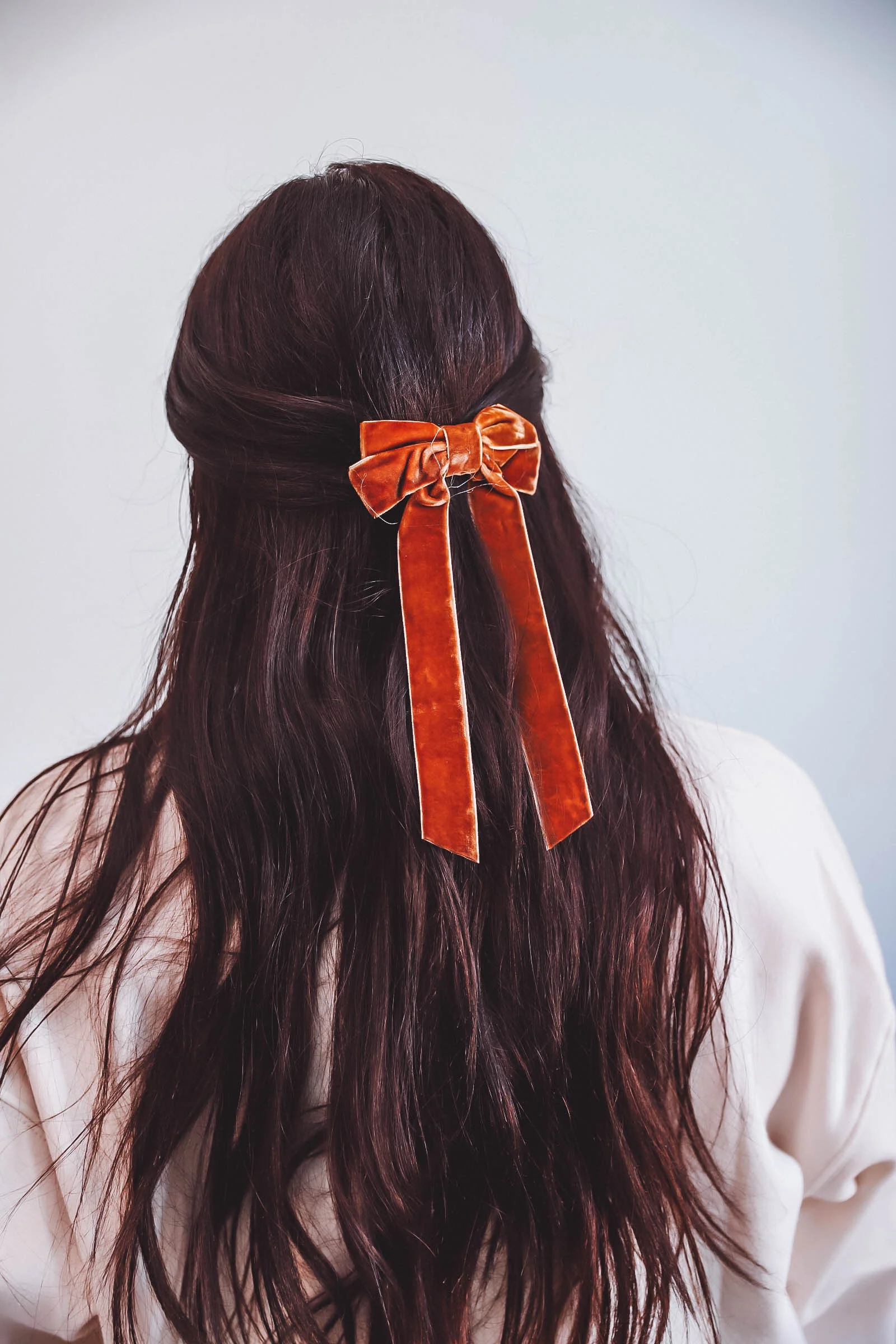 Velvet Ribbon Bow-6 Colors - Image 8