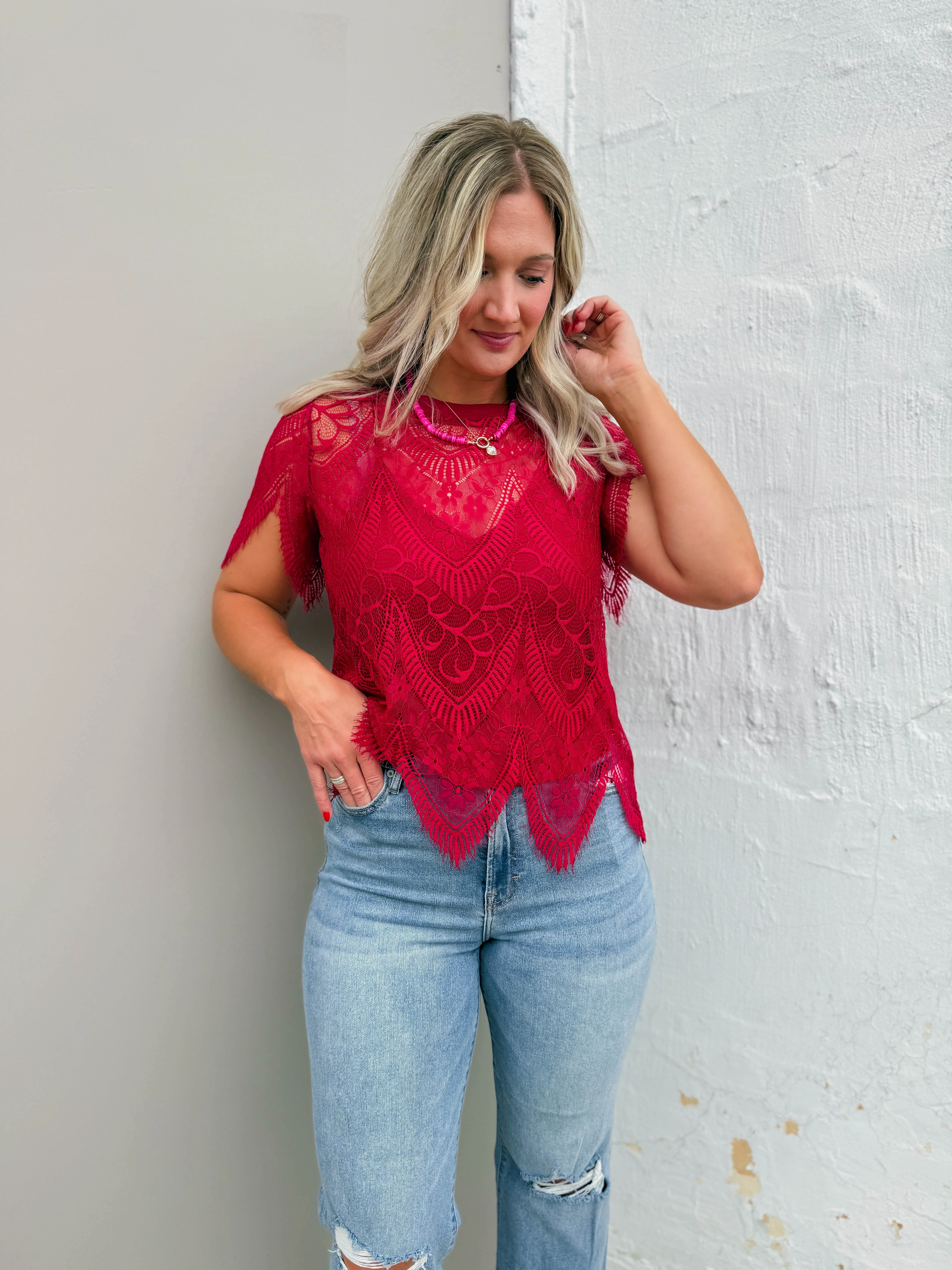 Willa Lace Top - Image 4